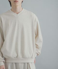 SENSE OF PLACE by URBAN RESEARCH / センスオブプレイス バイ アーバンリサーチ Tシャツ | ライトカットメルトンVネックプルオーバー