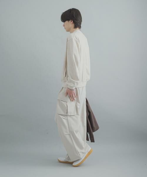 SENSE OF PLACE by URBAN RESEARCH / センスオブプレイス バイ アーバンリサーチ Tシャツ | ライトカットメルトンVネックプルオーバー | 詳細7