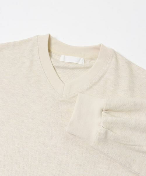 SENSE OF PLACE by URBAN RESEARCH / センスオブプレイス バイ アーバンリサーチ Tシャツ | ライトカットメルトンVネックプルオーバー | 詳細9