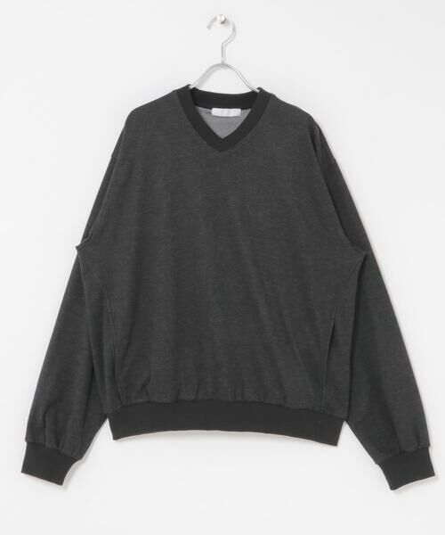 SENSE OF PLACE by URBAN RESEARCH / センスオブプレイス バイ アーバンリサーチ Tシャツ | ライトカットメルトンVネックプルオーバー | 詳細20