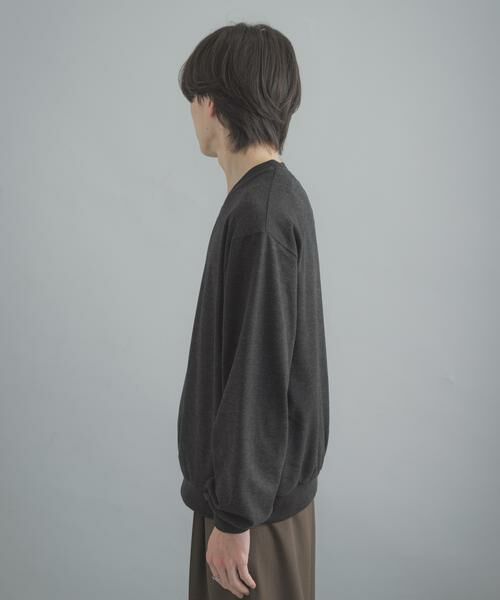 SENSE OF PLACE by URBAN RESEARCH / センスオブプレイス バイ アーバンリサーチ Tシャツ | ライトカットメルトンVネックプルオーバー | 詳細18