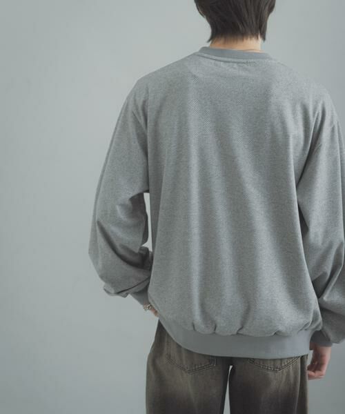 SENSE OF PLACE by URBAN RESEARCH / センスオブプレイス バイ アーバンリサーチ Tシャツ | ライトカットメルトンVネックプルオーバー | 詳細23