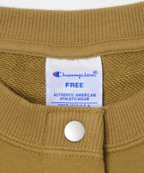 SENSE OF PLACE by URBAN RESEARCH / センスオブプレイス バイ アーバンリサーチ カーディガン・ボレロ | 『別注』CHAMPION×SENSE OF PLACE　スウェットカーディガン | 詳細10