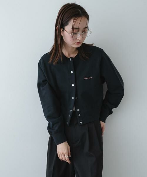 SENSE OF PLACE by URBAN RESEARCH / センスオブプレイス バイ アーバンリサーチ カーディガン・ボレロ | 『別注』CHAMPION×SENSE OF PLACE　スウェットカーディガン | 詳細12