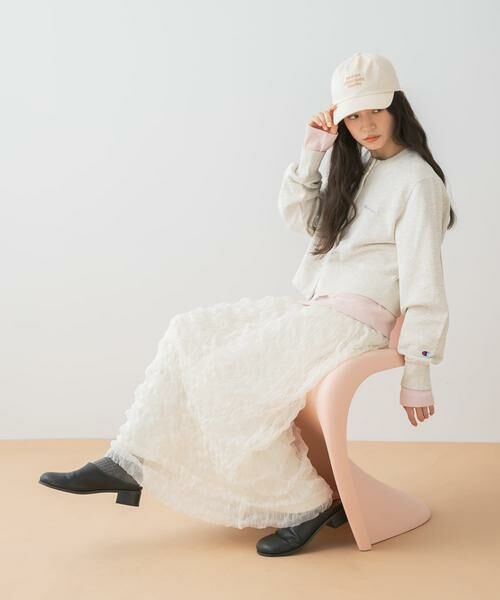 SENSE OF PLACE by URBAN RESEARCH / センスオブプレイス バイ アーバンリサーチ カーディガン・ボレロ | 『別注』CHAMPION×SENSE OF PLACE　スウェットカーディガン | 詳細20