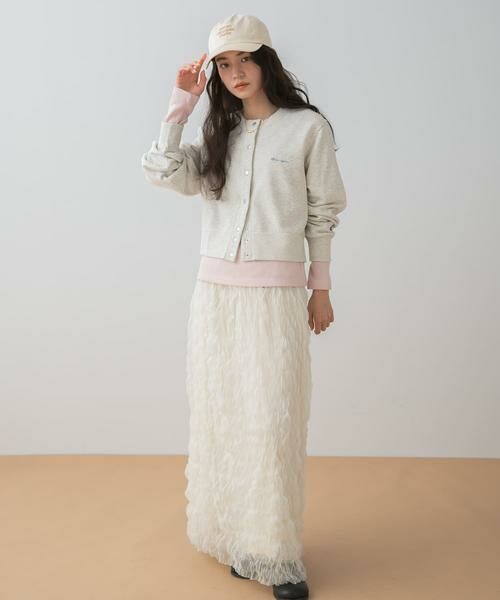 SENSE OF PLACE by URBAN RESEARCH / センスオブプレイス バイ アーバンリサーチ カーディガン・ボレロ | 『別注』CHAMPION×SENSE OF PLACE　スウェットカーディガン | 詳細23