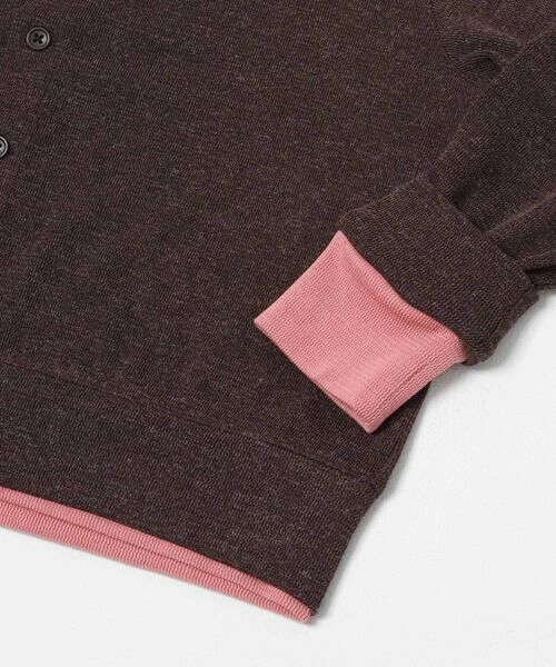 SENSE OF PLACE by URBAN RESEARCH / センスオブプレイス バイ アーバンリサーチ カーディガン・ボレロ | フェイクレイヤードクルーネックカーディガン | 詳細10