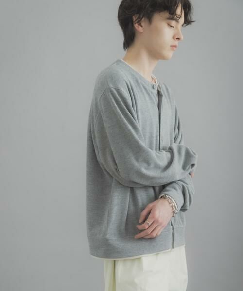 SENSE OF PLACE by URBAN RESEARCH / センスオブプレイス バイ アーバンリサーチ カーディガン・ボレロ | フェイクレイヤードクルーネックカーディガン | 詳細17