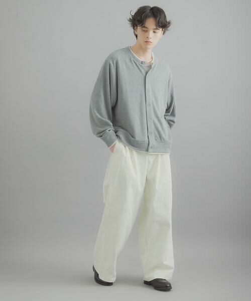 SENSE OF PLACE by URBAN RESEARCH / センスオブプレイス バイ アーバンリサーチ カーディガン・ボレロ | フェイクレイヤードクルーネックカーディガン | 詳細20