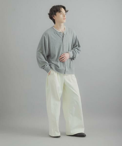 SENSE OF PLACE by URBAN RESEARCH / センスオブプレイス バイ アーバンリサーチ カーディガン・ボレロ | フェイクレイヤードクルーネックカーディガン | 詳細21