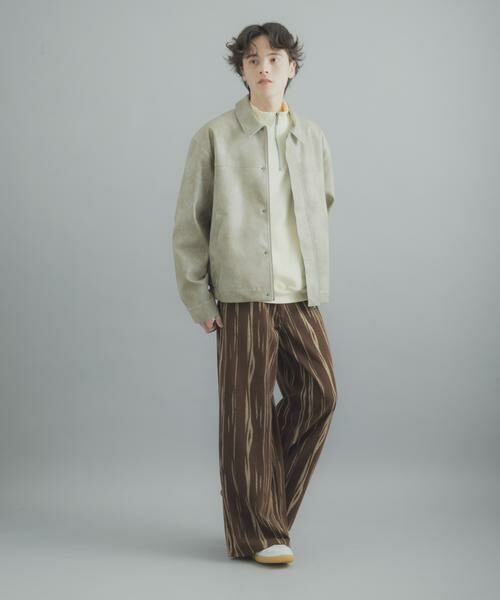 SENSE OF PLACE by URBAN RESEARCH / センスオブプレイス バイ アーバンリサーチ デニムパンツ | マーブルプリントワイドデニム | 詳細26