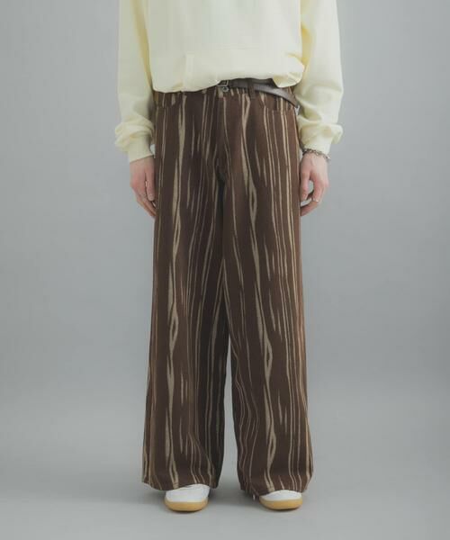 SENSE OF PLACE by URBAN RESEARCH / センスオブプレイス バイ アーバンリサーチ デニムパンツ | マーブルプリントワイドデニム | 詳細27