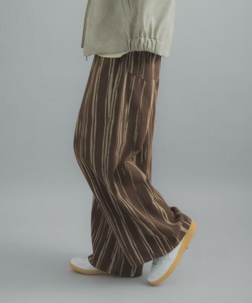 SENSE OF PLACE by URBAN RESEARCH / センスオブプレイス バイ アーバンリサーチ デニムパンツ | マーブルプリントワイドデニム | 詳細22