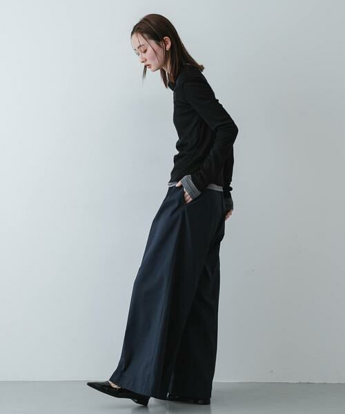 SENSE OF PLACE by URBAN RESEARCH / センスオブプレイス バイ アーバンリサーチ その他トップス | シアーレイヤードカットポロシャツ | 詳細16