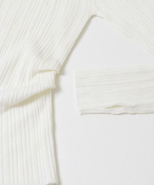 SENSE OF PLACE by URBAN RESEARCH / センスオブプレイス バイ アーバンリサーチ ニット・セーター | 『洗濯可』マルチリブニットフーディー | 詳細8
