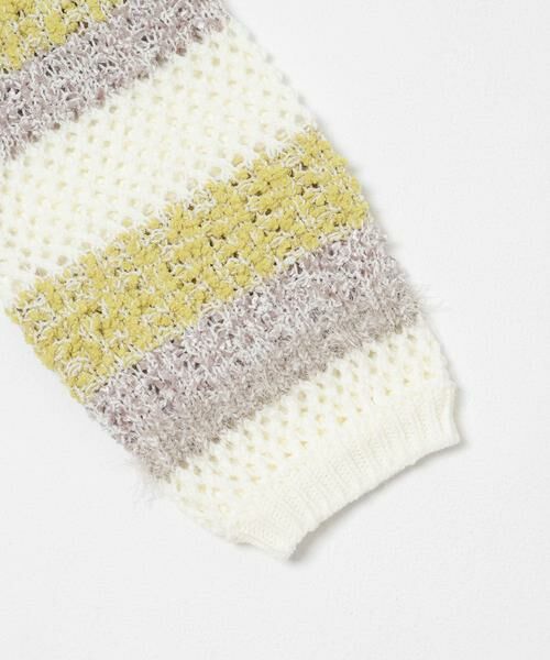 SENSE OF PLACE by URBAN RESEARCH / センスオブプレイス バイ アーバンリサーチ ニット・セーター | 『洗濯可』ミックスヤーンワイドボーダーニット | 詳細6