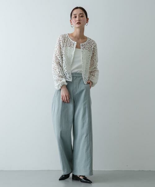 SENSE OF PLACE by URBAN RESEARCH / センスオブプレイス バイ アーバンリサーチ デニムパンツ | デニムライクスラックス | 詳細7