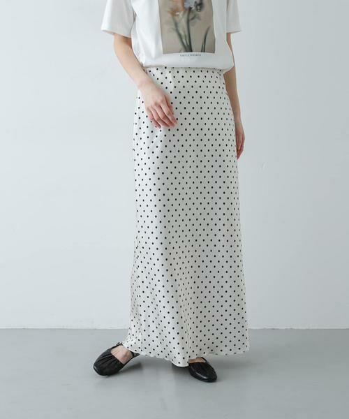 SENSE OF PLACE by URBAN RESEARCH / センスオブプレイス バイ アーバンリサーチ スカート | サテンアイラインスカート | 詳細8