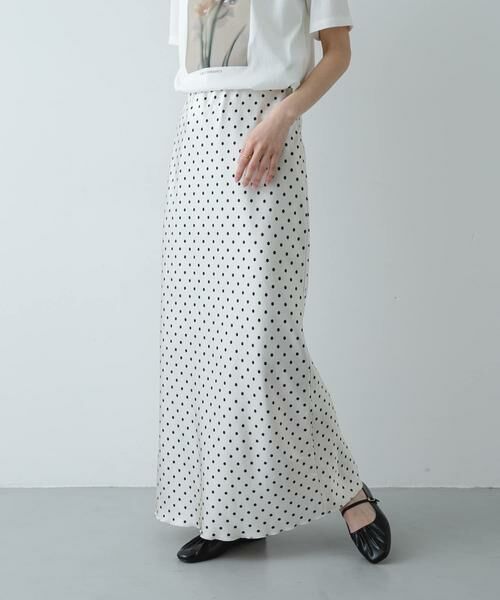 SENSE OF PLACE by URBAN RESEARCH / センスオブプレイス バイ アーバンリサーチ スカート | サテンアイラインスカート | 詳細9