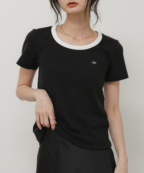 SENSE OF PLACE by URBAN RESEARCH / センスオブプレイス バイ アーバンリサーチ Tシャツ | 『一部WEB限定カラー』ラウンドネックリブTシャツ(半袖)（その他1）