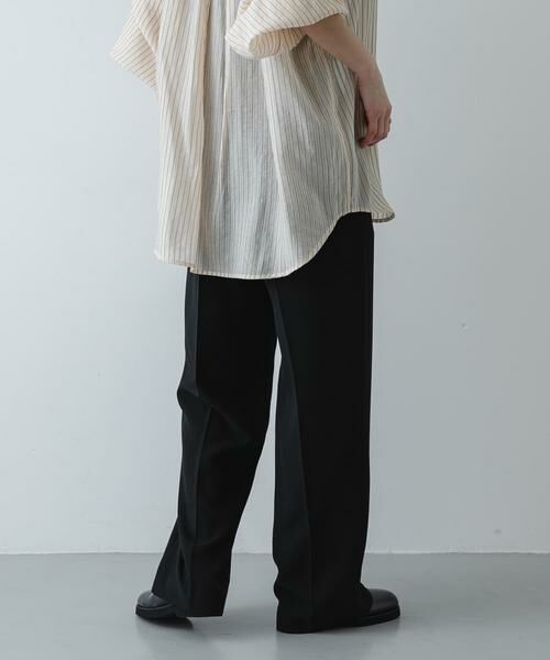 SENSE OF PLACE by URBAN RESEARCH / センスオブプレイス バイ アーバンリサーチ その他パンツ | 『一部WEB限定』『UR TECH DRYLUXE』リネンライクワイドパンツ | 詳細8