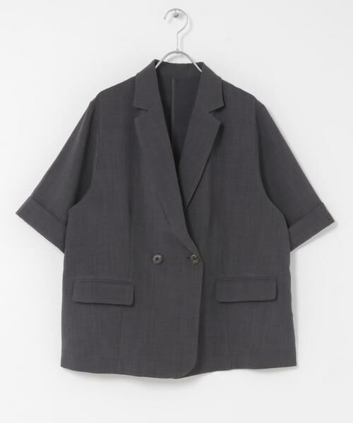 SENSE OF PLACE by URBAN RESEARCH / センスオブプレイス バイ アーバンリサーチ その他アウター | 『UR TECH DRYLUXE』リネンライクジャケット | 詳細6