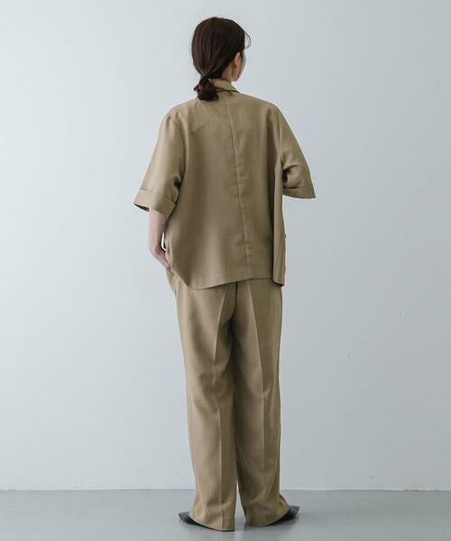 SENSE OF PLACE by URBAN RESEARCH / センスオブプレイス バイ アーバンリサーチ その他アウター | 『UR TECH DRYLUXE』リネンライクジャケット | 詳細17