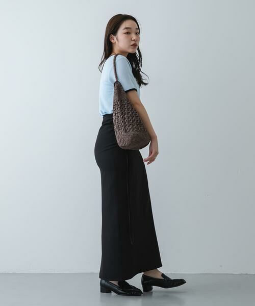 SENSE OF PLACE by URBAN RESEARCH / センスオブプレイス バイ アーバンリサーチ かごバック | メタリックヤーンバッグ | 詳細3