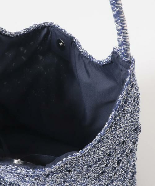 SENSE OF PLACE by URBAN RESEARCH / センスオブプレイス バイ アーバンリサーチ かごバック | メタリックヤーンバッグ | 詳細11