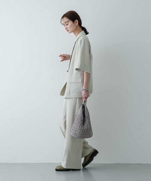 SENSE OF PLACE by URBAN RESEARCH / センスオブプレイス バイ アーバンリサーチ かごバック | メタリックヤーンバッグ | 詳細16