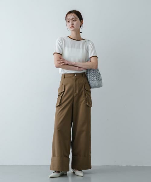 SENSE OF PLACE by URBAN RESEARCH / センスオブプレイス バイ アーバンリサーチ かごバック | メタリックヤーンバッグ | 詳細25