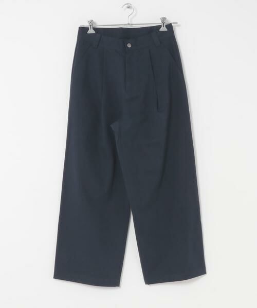 SENSE OF PLACE by URBAN RESEARCH / センスオブプレイス バイ アーバンリサーチ その他パンツ | コットンツイルタックワイドパンツ | 詳細13