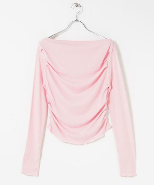 SENSE OF PLACE by URBAN RESEARCH / センスオブプレイス バイ アーバンリサーチ Tシャツ | シアードレープリブトップ | 詳細5