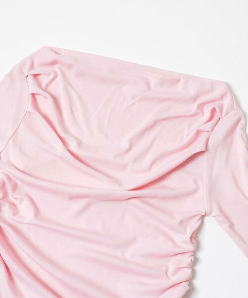 SENSE OF PLACE by URBAN RESEARCH / センスオブプレイス バイ アーバンリサーチ Tシャツ | シアードレープリブトップ | 詳細6