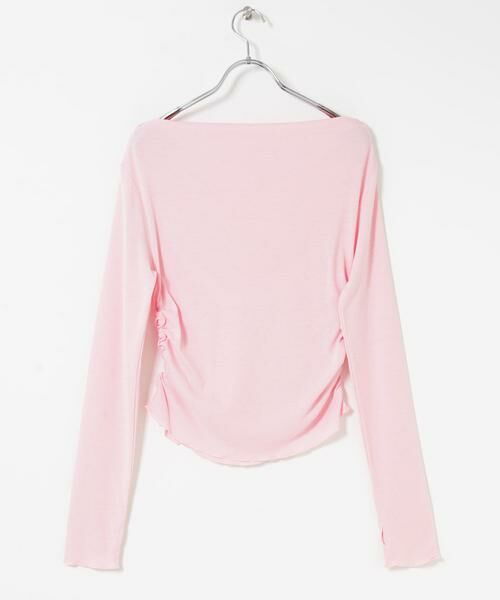 SENSE OF PLACE by URBAN RESEARCH / センスオブプレイス バイ アーバンリサーチ Tシャツ | シアードレープリブトップ | 詳細7