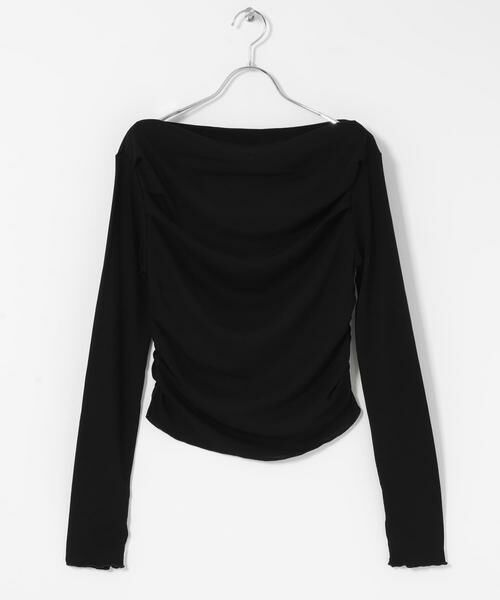 SENSE OF PLACE by URBAN RESEARCH / センスオブプレイス バイ アーバンリサーチ Tシャツ | シアードレープリブトップ | 詳細22