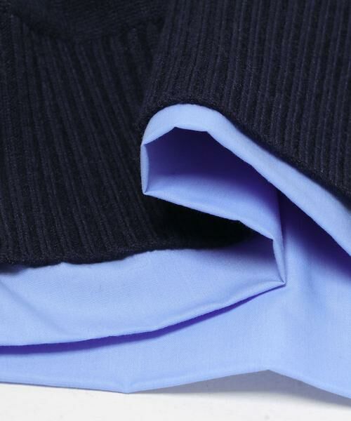 SENSE OF PLACE by URBAN RESEARCH / センスオブプレイス バイ アーバンリサーチ ニット・セーター | 『洗濯可』プレートツキシャツドッキングニットカーディガン | 詳細11