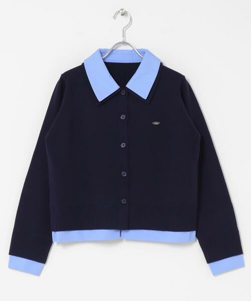 SENSE OF PLACE by URBAN RESEARCH / センスオブプレイス バイ アーバンリサーチ ニット・セーター | 『洗濯可』プレートツキシャツドッキングニットカーディガン | 詳細8