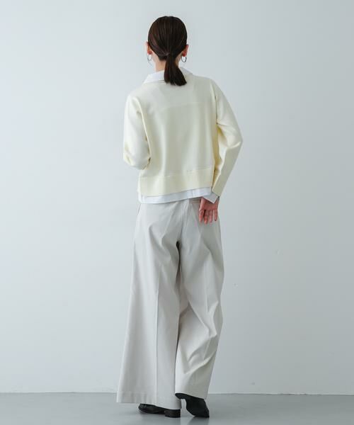 SENSE OF PLACE by URBAN RESEARCH / センスオブプレイス バイ アーバンリサーチ ニット・セーター | 『洗濯可』プレートツキシャツドッキングニットカーディガン | 詳細18