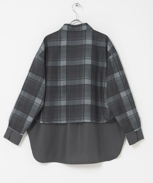 SENSE OF PLACE by URBAN RESEARCH / センスオブプレイス バイ アーバンリサーチ シャツ・ブラウス | シアーチェックレイヤードシャツ | 詳細19