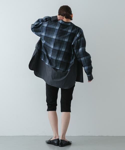 SENSE OF PLACE by URBAN RESEARCH / センスオブプレイス バイ アーバンリサーチ シャツ・ブラウス | シアーチェックレイヤードシャツ | 詳細15