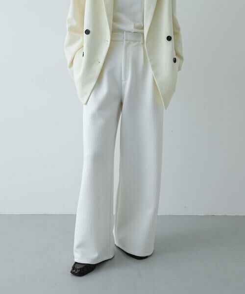 SENSE OF PLACE by URBAN RESEARCH / センスオブプレイス バイ アーバンリサーチ その他パンツ | ポンチスラックスパンツ | 詳細1