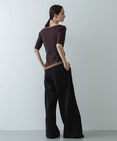 SENSE OF PLACE by URBAN RESEARCH / センスオブプレイス バイ アーバンリサーチ その他パンツ | ポンチスラックスパンツ | 詳細17