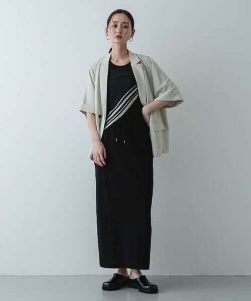 SENSE OF PLACE by URBAN RESEARCH / センスオブプレイス バイ アーバンリサーチ スカート | 『洗濯可』スウェットライクニットスカート | 詳細4