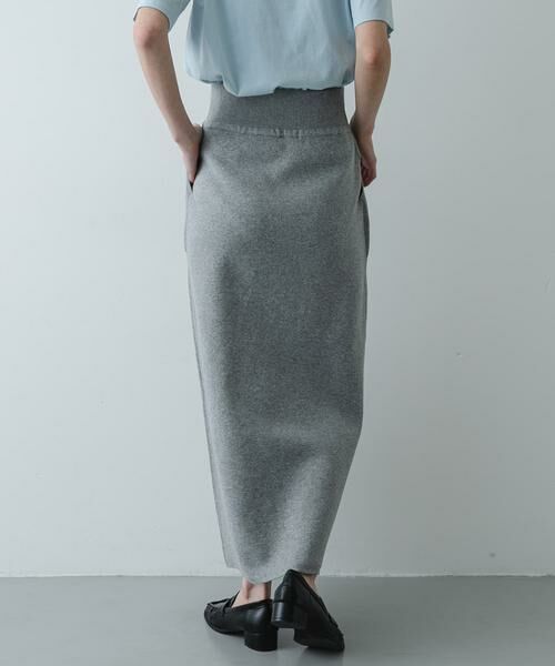 SENSE OF PLACE by URBAN RESEARCH / センスオブプレイス バイ アーバンリサーチ スカート | 『洗濯可』スウェットライクニットスカート | 詳細11