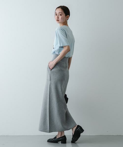 SENSE OF PLACE by URBAN RESEARCH / センスオブプレイス バイ アーバンリサーチ スカート | 『洗濯可』スウェットライクニットスカート | 詳細14