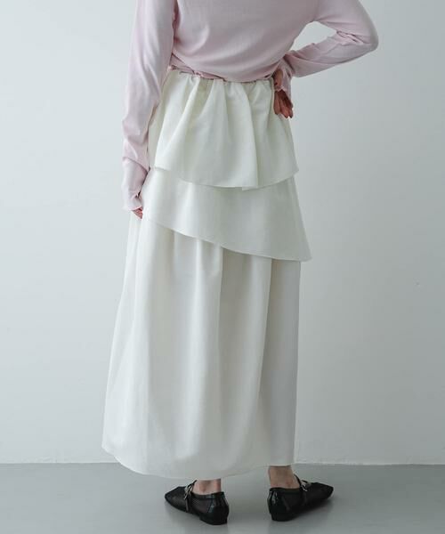 SENSE OF PLACE by URBAN RESEARCH / センスオブプレイス バイ アーバンリサーチ スカート | タックボリュームティアードスカート | 詳細4