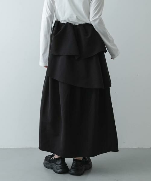 SENSE OF PLACE by URBAN RESEARCH / センスオブプレイス バイ アーバンリサーチ スカート | タックボリュームティアードスカート | 詳細17