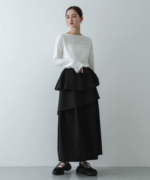 SENSE OF PLACE by URBAN RESEARCH / センスオブプレイス バイ アーバンリサーチ スカート | タックボリュームティアードスカート | 詳細18