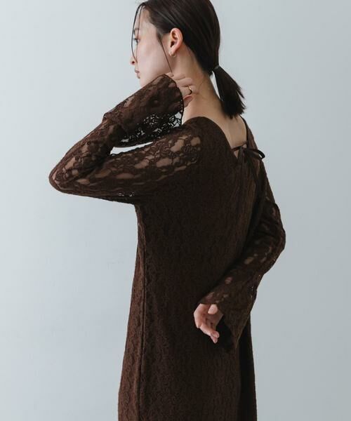 SENSE OF PLACE by URBAN RESEARCH / センスオブプレイス バイ アーバンリサーチ ワンピース | レースフレアーワンピース | 詳細1